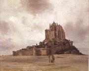 Theodore Gudin Mont-Saint-Michel (mk22) oil